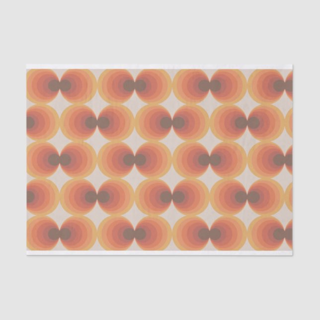 Retro-70er Seidenpapier (Vorderseite)