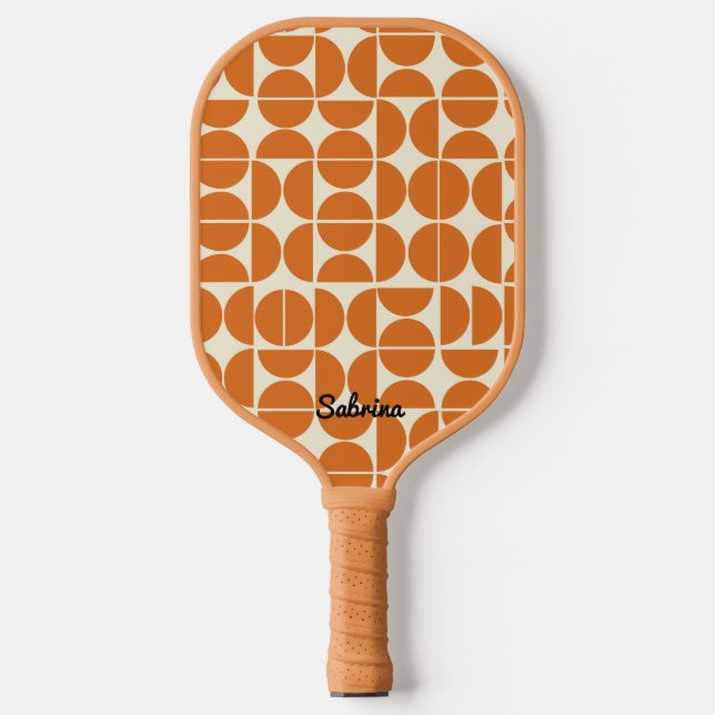 Retro '70er Shapes Anpassbare Pickleball-Paddel Pickleball Schläger (Vorderseite)