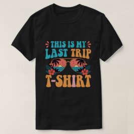 Retro 70er Strandtrip lustiger Reise-Spruch Sommer T-Shirt