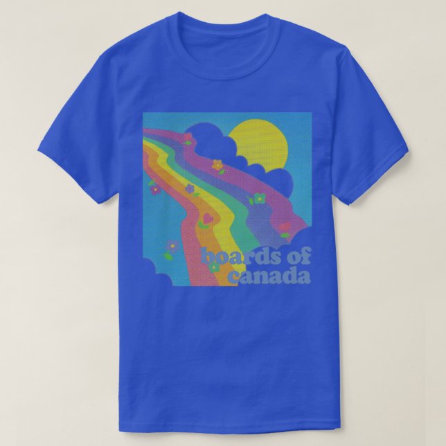 Retro 70er Style Boards of Canada Fan Art3 T-Shirt (Design vorne)