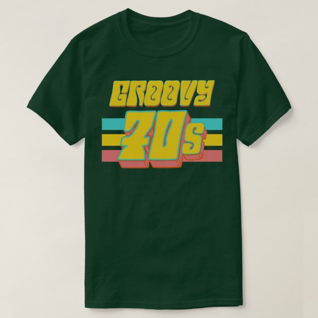 Retro 70er T-Shirt (Design vorne)