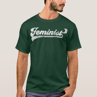 Retro 70er Vintag Feminist Feminist Frauenrechte T-Shirt