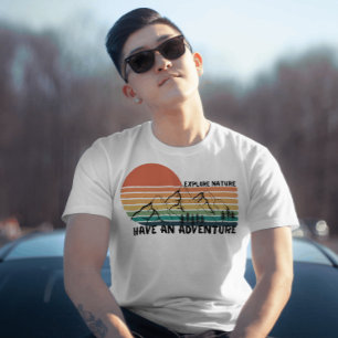 Retro 70er Wandern Ristorante da Valentino T-Shirt