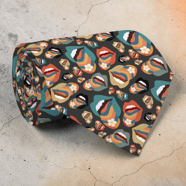 Retro 70s Classic Custom Necktie Krawatte