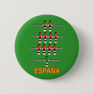 Retro 74 Tabellen-Fußball Foosball Espana Spanien Button