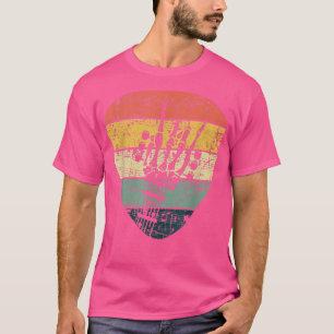 Retro 80er 90s Rock & Roll Skeleton Gitarrenmusik  T-Shirt