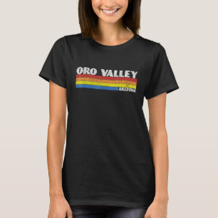 Retro 80er Arizona AZ Souvenir Oro Valley T-Shirt