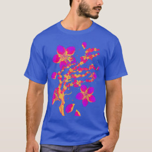 Retro 80er Art Japan Blume Sakura Vaporwave Cherry T-Shirt
