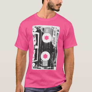 Retro-80er der Vintagen Cassette-Tape-Hip-Hop-Musi T-Shirt