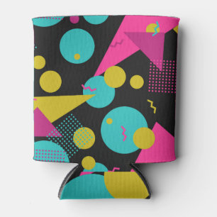 Retro 80er Memphis Geometric Design Dosenkühler