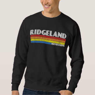 Retro 80er Mississippi MS Souvenir Ridgeland Sweatshirt