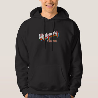 Retro 80er Montgomery New York Ny Hoodie