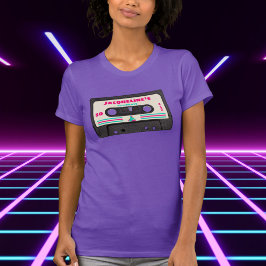 Retro 80er Music Mix Tape 50. Geburtstagsparty T-Shirt