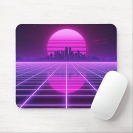 Retro 80er Neon Gel Mauspad