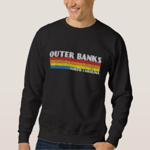 Retro 80er North Carolina NC Souvenir Banks Sweatshirt