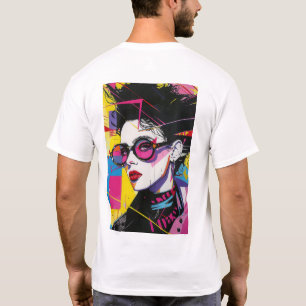 Retro 80er Pop Culture Pop Art T - Shirt