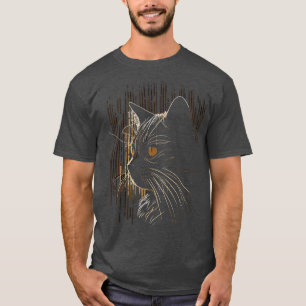 Retro 80er Style Cat Geschenke Vintage Katze 1 T-Shirt