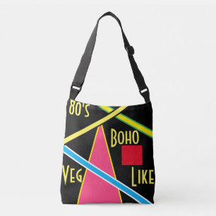 Retro 80er Style Schultertasche Tragetaschen Mit Langen Trägern