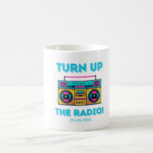Retro-80er-Tasse Kaffeetasse