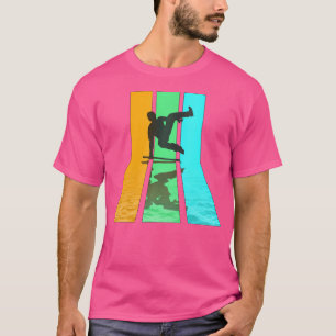 Retro 80er Vintage Style Parkour T-Shirt