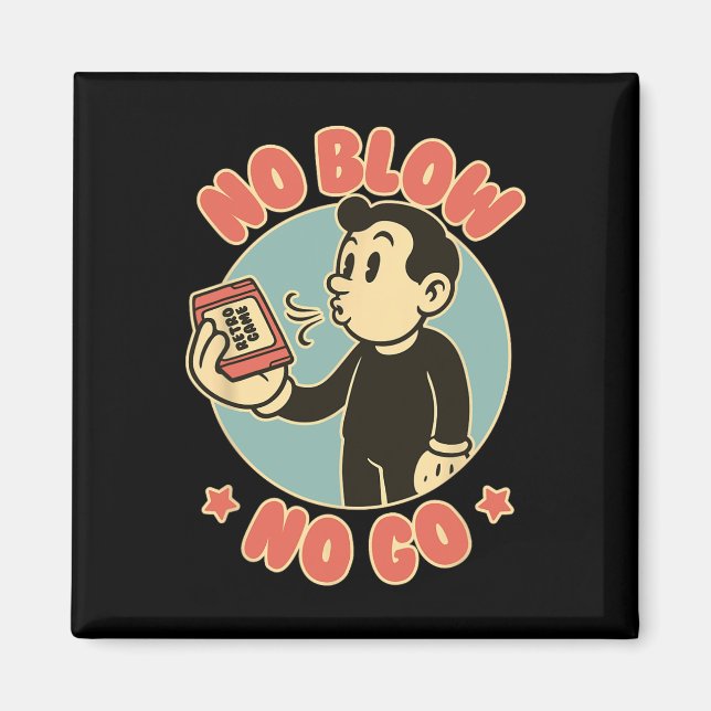 Retro 80s Gamer Vintage Gaming  Magnet (Vorne)