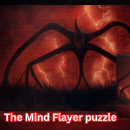 Retro 80s Sci-Fi Horror Puzzle Dark Fantasy Kids