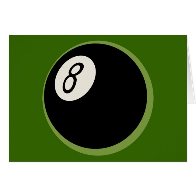 Retro 8-Ball (Vorderseite (Horizontal))