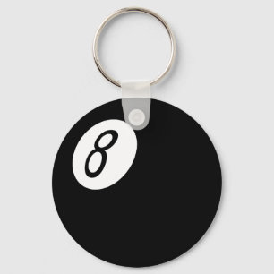 Retro 8-Ball Schlüsselanhänger
