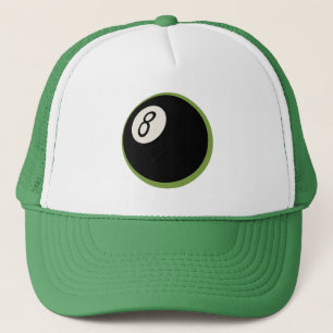 Retro 8-Ball Truckerkappe