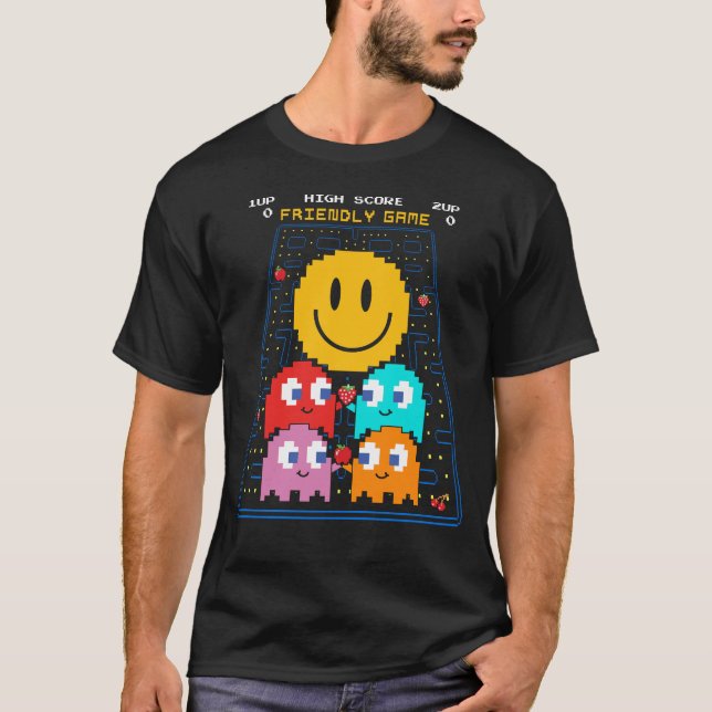 Retro 8bit game T-Shirt (Vorderseite)