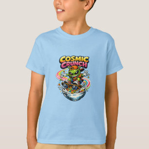 Retro 90er Alien Skate Cereal Cartoon – Cosmic Cru T-Shirt