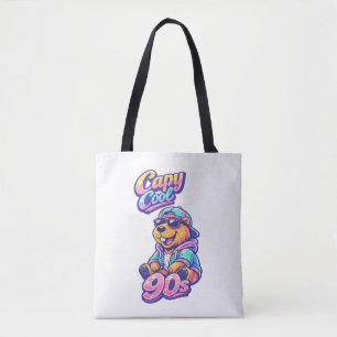 Retro 90er Capy Cool Capybara-Tasche