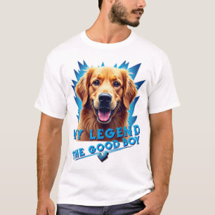 Retro 90er Golden Retriever Maskottchen Individuel T-Shirt