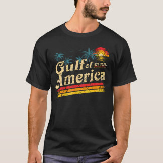 Retro 90er Jahre Golf of US America Flag Sommer 20 T-Shirt
