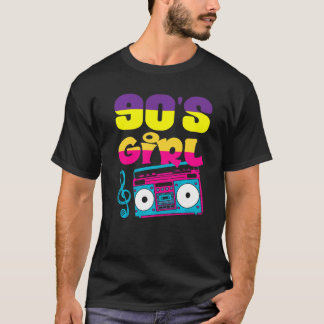 Retro 90er Jahre Mädchen Vintage 90er Frauen 2 T-Shirt
