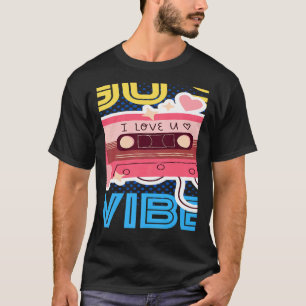 Retro 90er Jahre Vibe mit Cassette 1990er Musik 90 T-Shirt