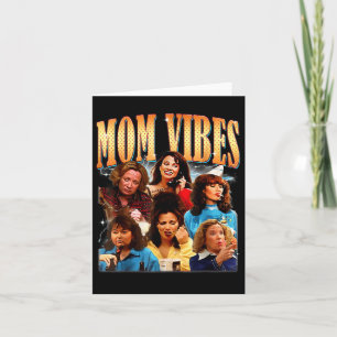 Retro 90er Mama Vibe Shirt Mütter Tag Sonne Mama Karte