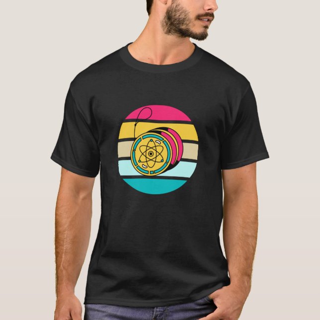 Retro 90er Yoyo Master Player T-Shirt (Vorderseite)