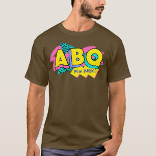 Retro 90s Albuquerque ABQ Krass Memphis Style 90s T-Shirt