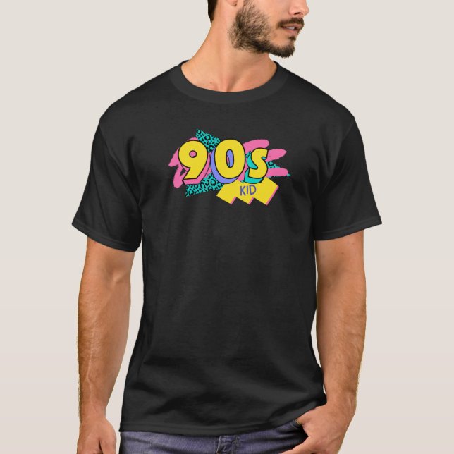 Retro 90s-Kid-Logo T-Shirt (Vorderseite)