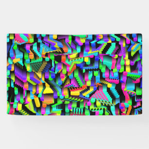 RETRO 90S-PATTERINHALT BANNER