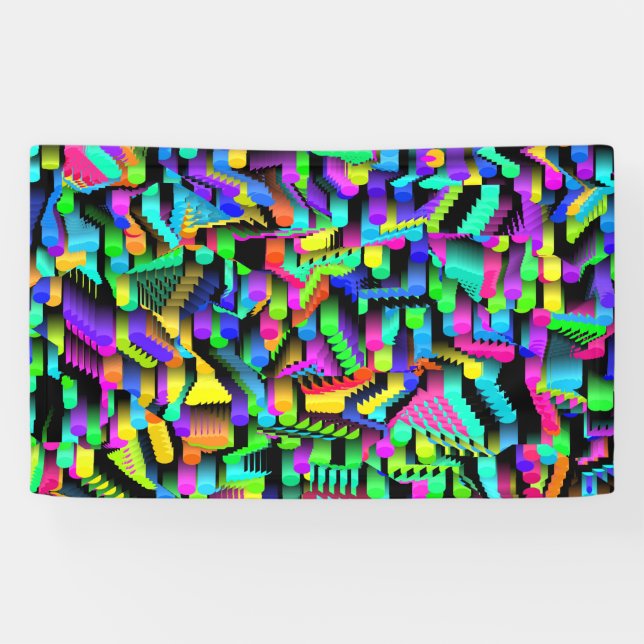 RETRO 90S-PATTERINHALT BANNER (Horizontal)