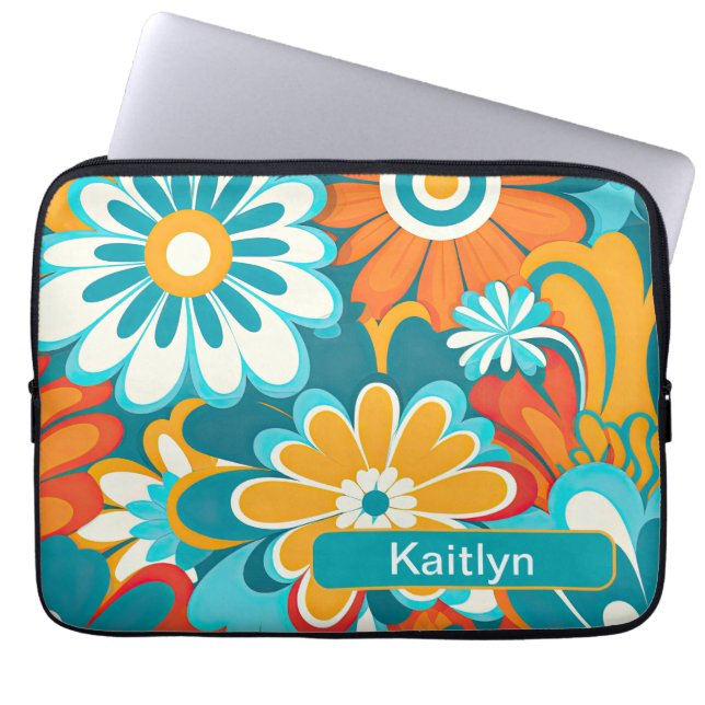 Retro 9 laptopschutzhülle (Vorderseite)