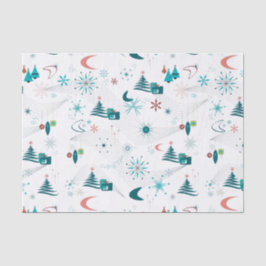 Retro A Go-Go Weihnachten Seidenpapier