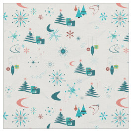 Retro A Go-Go Weihnachten Stoff