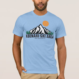 Retro Abenaki Skigebiet Texas T-Shirt