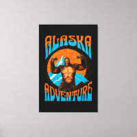 Retro-Abenteuer Sasquatch-Berg Alaska