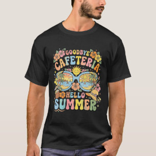 Retro-Abschied von Frauen Cafeteria Hallo Sommerst T-Shirt