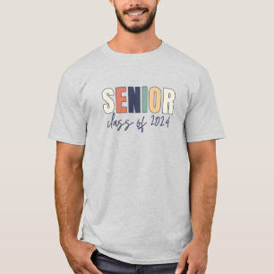 Retro-Abschlussklasse 2024 T-Shirt