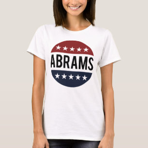 Retro Abstimmung Stacey Abrams Knopf-Shirt T-Shirt